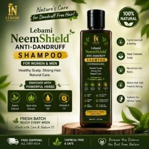 Lebami Neem Shield Anti-Dandruff Shampoo