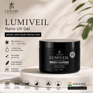 Lebami Naturals Lumiveil Nano UV Gel SPF 50 PA+++