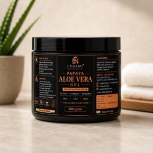 Lebami Naturals Papaya Aloe Vera Gel